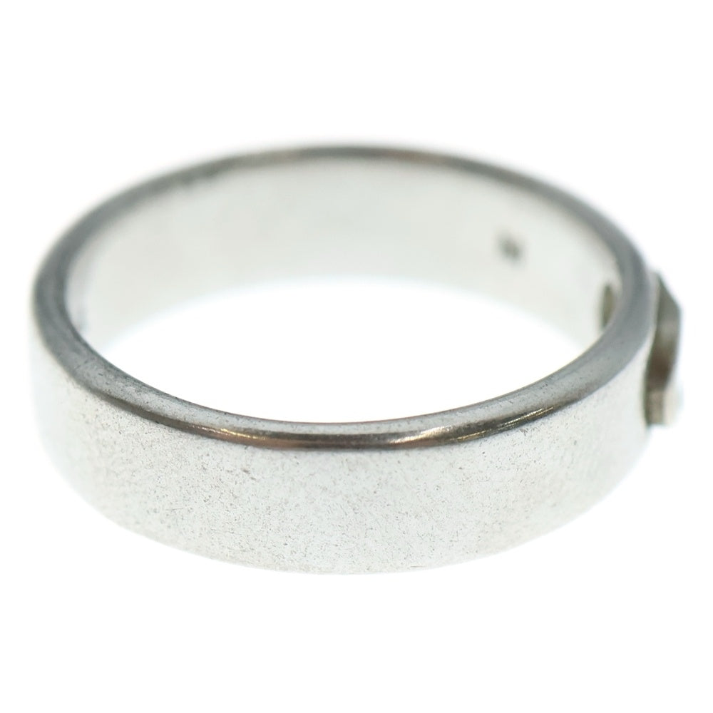 DIOR(ディオール) ロゴ刻印 リング シルバー