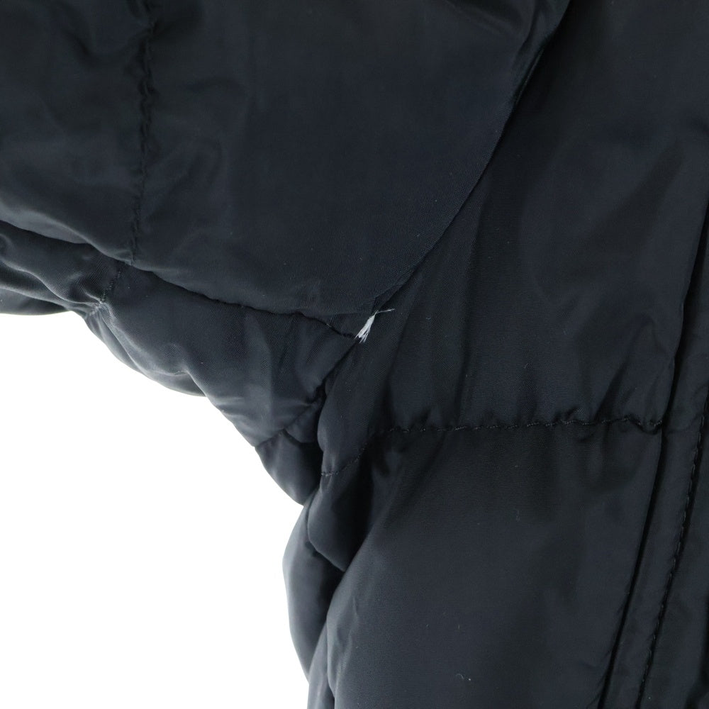 MONCLER(モンクレール) CLUNY クリュニー ファー付き ジップアップダウンジャケット ブラック