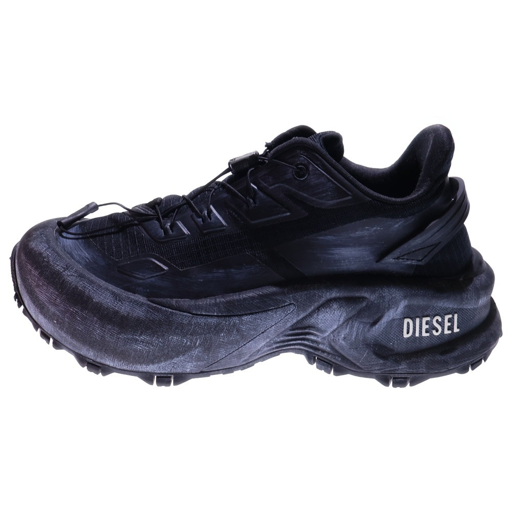 DIESEL(ディーゼル) D-CAGE RUNNER ローカットスニーカー ブラック 26.5cm Y03444P8140