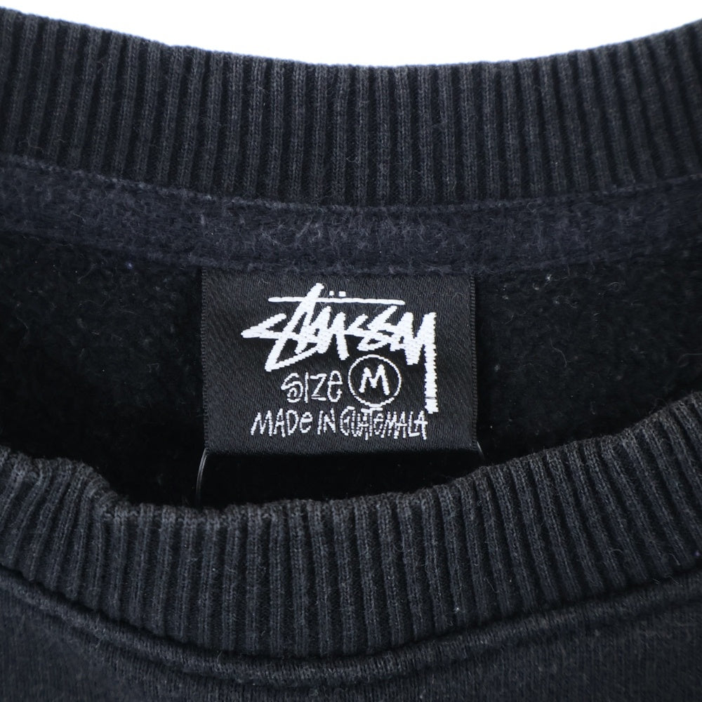 STUSSY(ステューシー) YOUNG MODERNS CREW バックプリント クルーネックスウェットシャツ トレーナー
