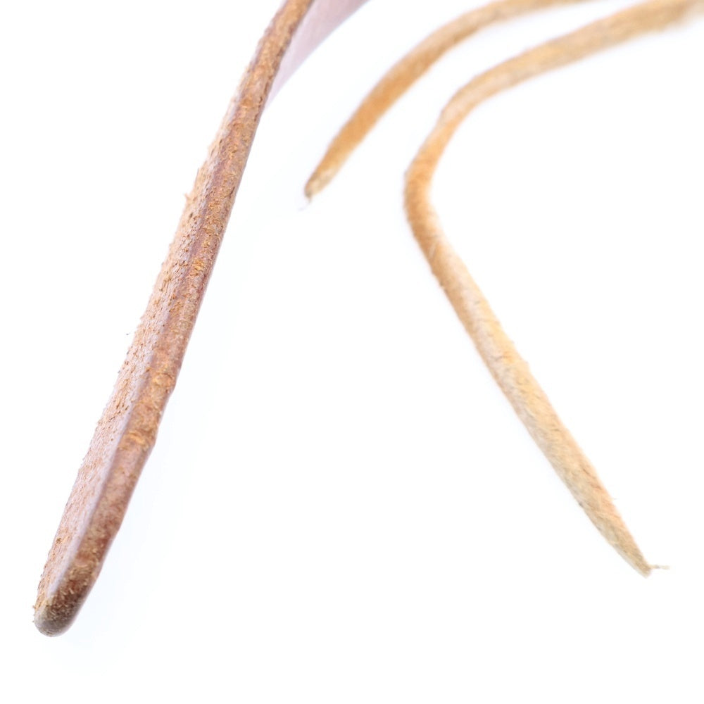 goro's(ゴローズ) 金メタルフラワーコンチョ付き サドルレザーバケット