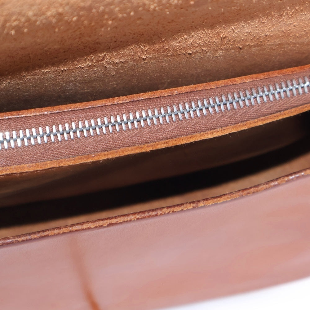 goro's(ゴローズ) 金メタルフラワーコンチョ付き サドルレザーバケット