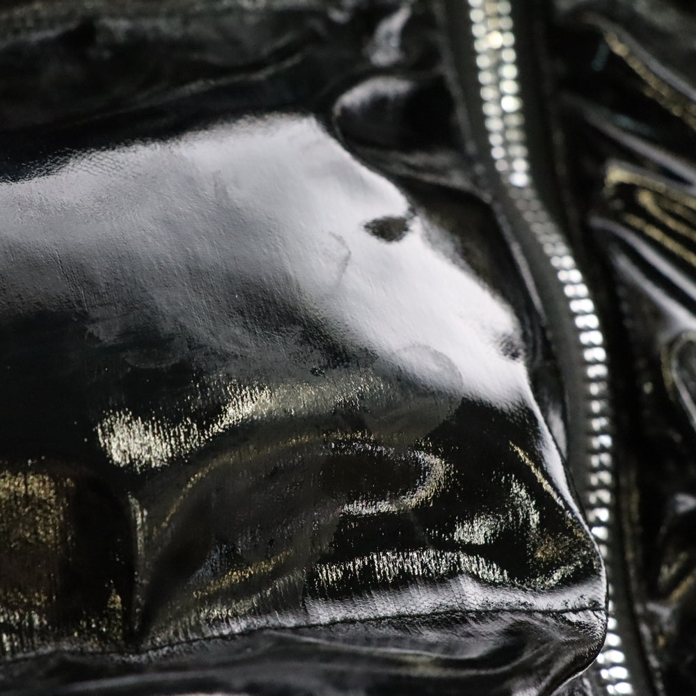 NIKE(ナイキ) ロゴプリント エナメルダウンジャケット ブラック