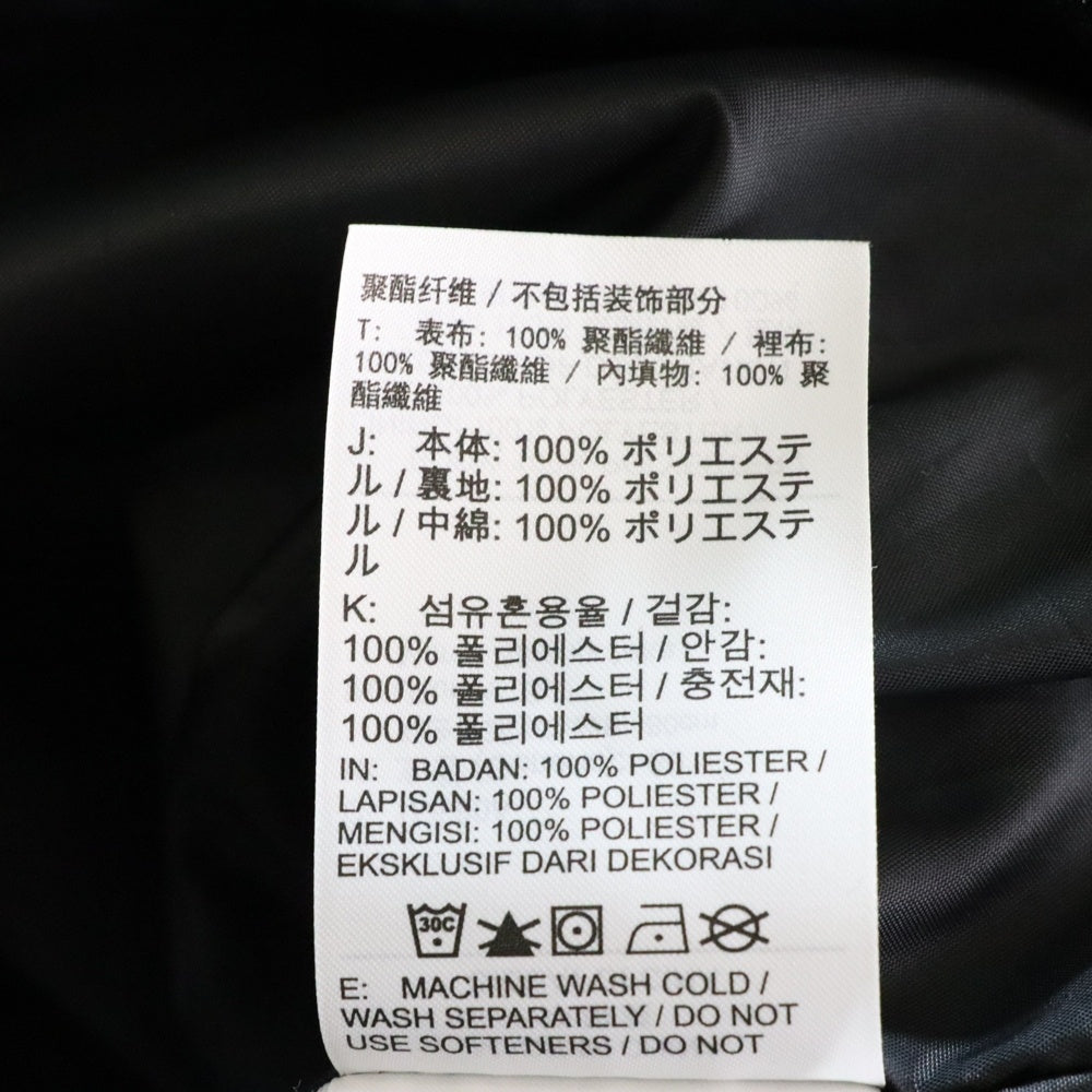 NIKE(ナイキ) ロゴプリント エナメルダウンジャケット ブラック