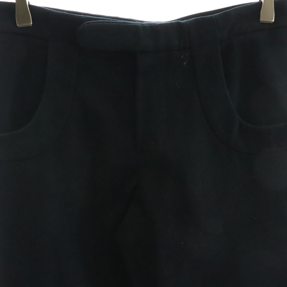 MARNI(マルニ) 裾ボタン ストレートパンツ ネイビー