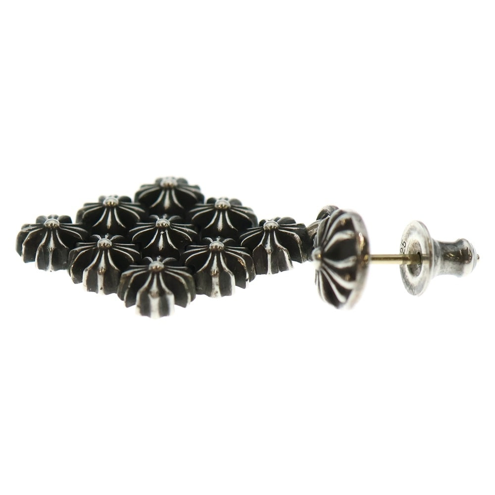 CHROME HEARTS(クロムハーツ) DRP CHN MAIL PLS ドロップ チェーンメイルプラス ピアス シルバー