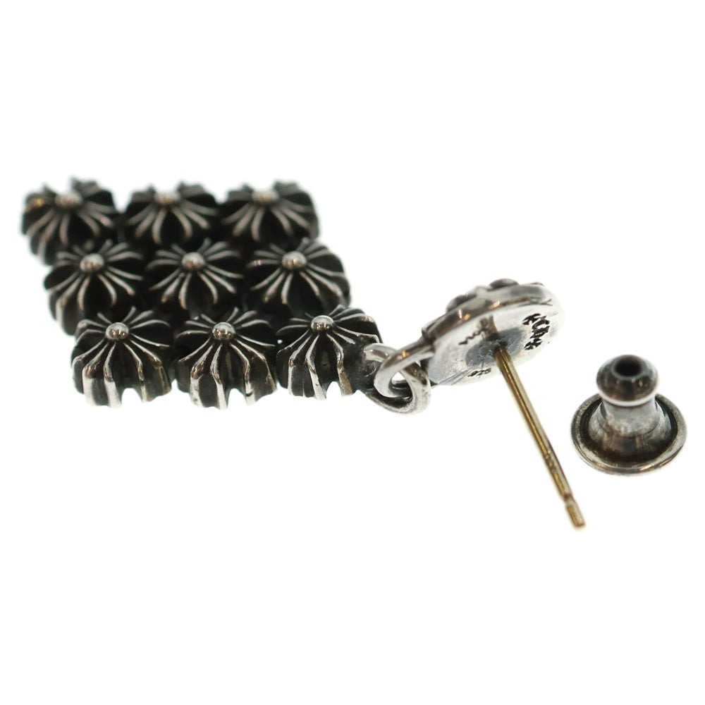 CHROME HEARTS(クロムハーツ) DRP CHN MAIL PLS ドロップ チェーンメイルプラス ピアス シルバー