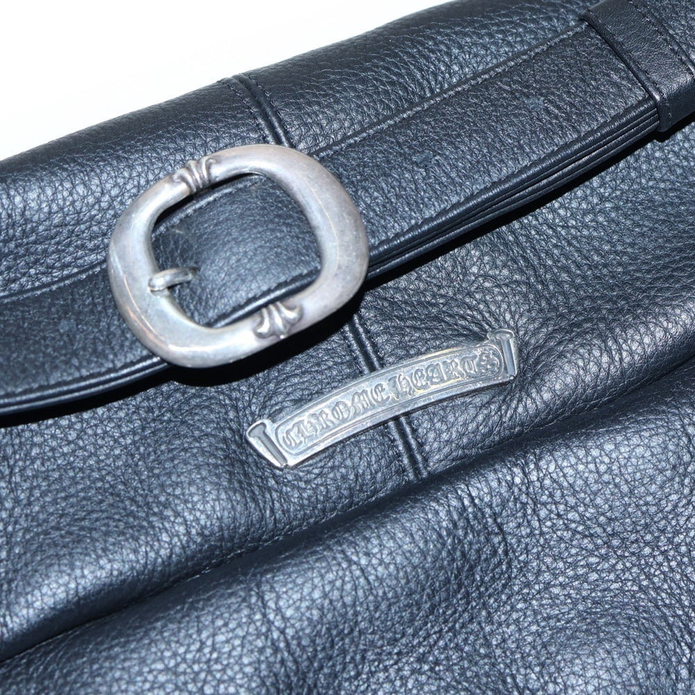 CHROME HEARTS(クロムハーツ) #1 SNAT PACK スナットパック ダガージップ ガンスリンガーベルト レザーウエストバッグ ブラック BCA378