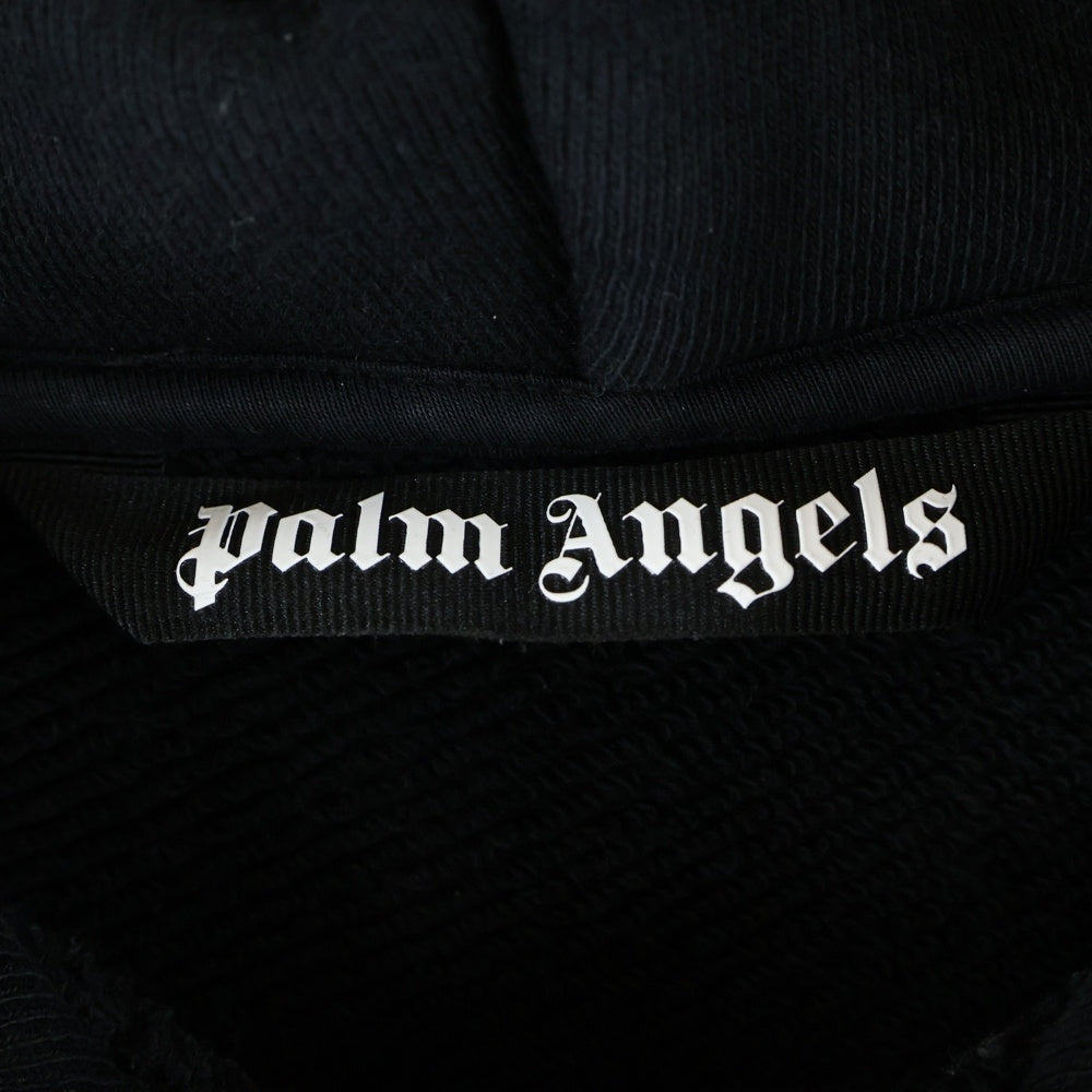 Palm Angels(パームエンジェルス) CLASSIC LOGO HOODIE プルオーバーパーカー フーディー ブラック PMBB036C99FLE002
