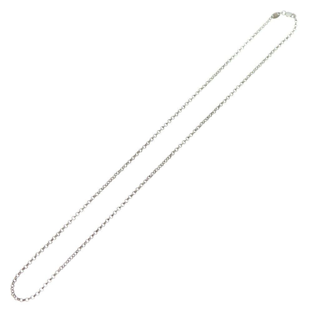 確実正規品CHROME HEARTS クロムハーツ　ロールチェーン　20インチ CHROME HEARTS クロムハーツ ネックレス / チェーン ロール 20インチ