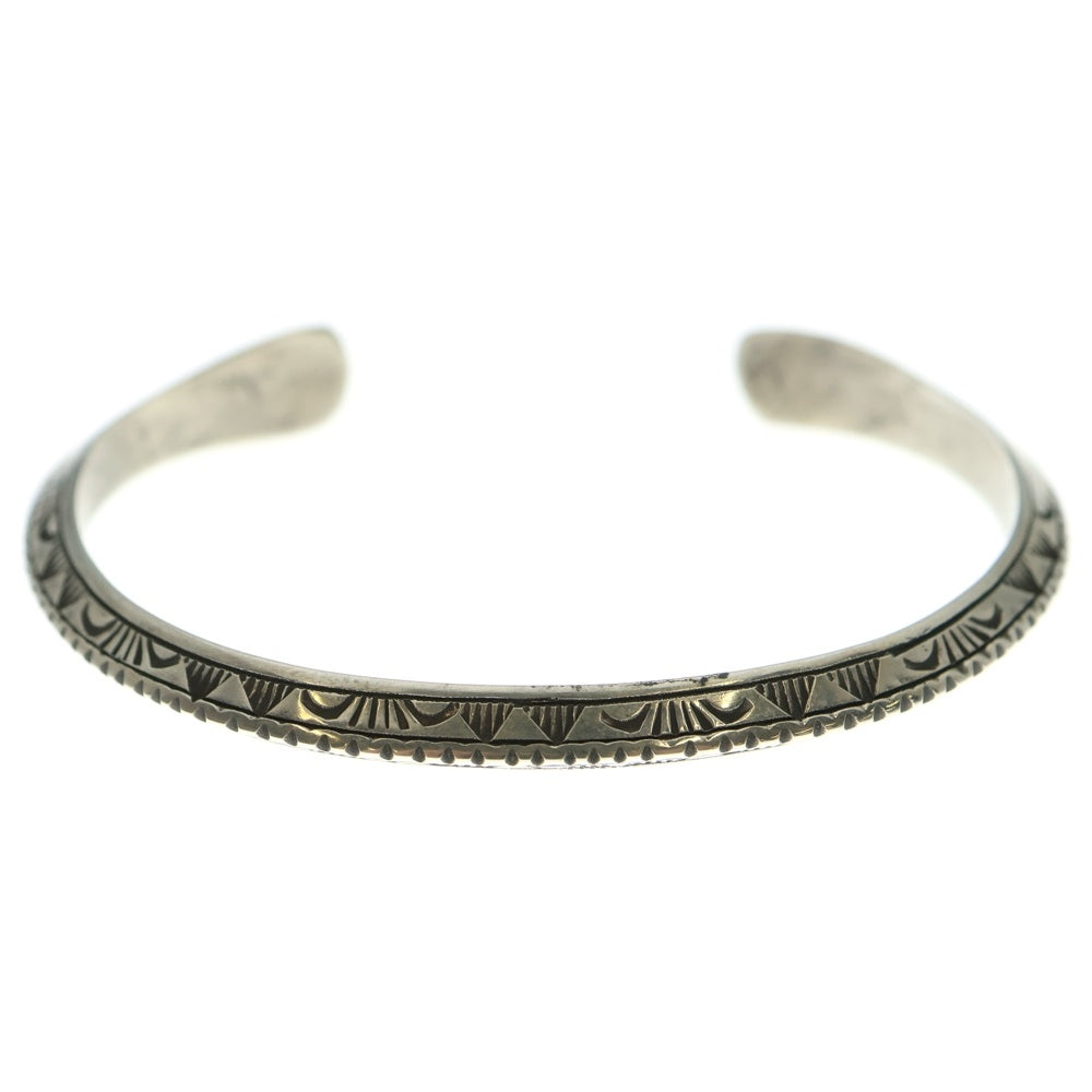 INDIAN JEWELRY(インディアンジュエリー) WS ナバホ族 バングル シルバー