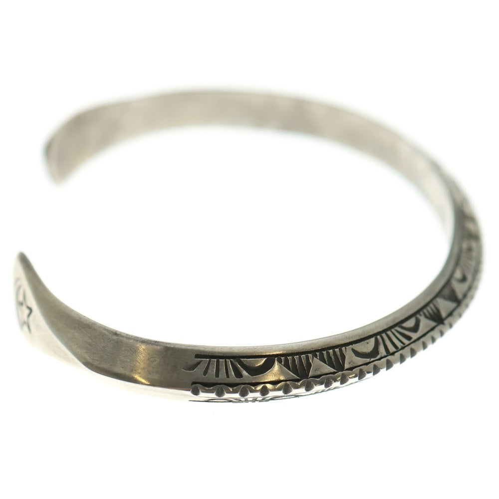 INDIAN JEWELRY(インディアンジュエリー) WS ナバホ族 バングル シルバー