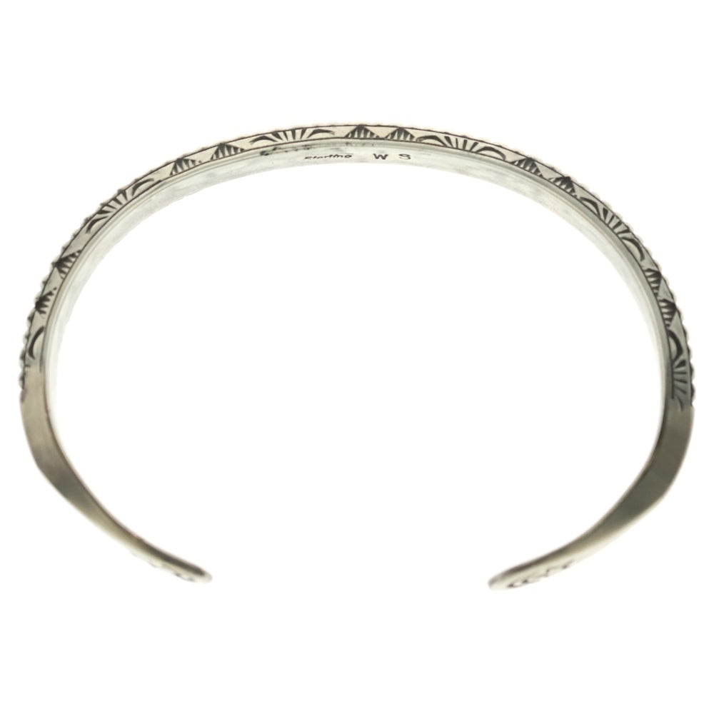 INDIAN JEWELRY(インディアンジュエリー) WS ナバホ族 バングル シルバー