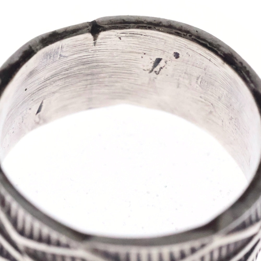 INDIAN JEWELRY(インディアンジュエリー) HRM ナバホ族 リング シルバー