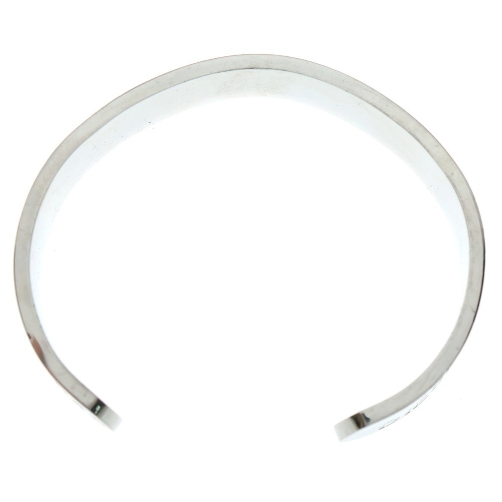 DIESEL(ディーゼル) ロゴ刻印 ブレスレット シルバー