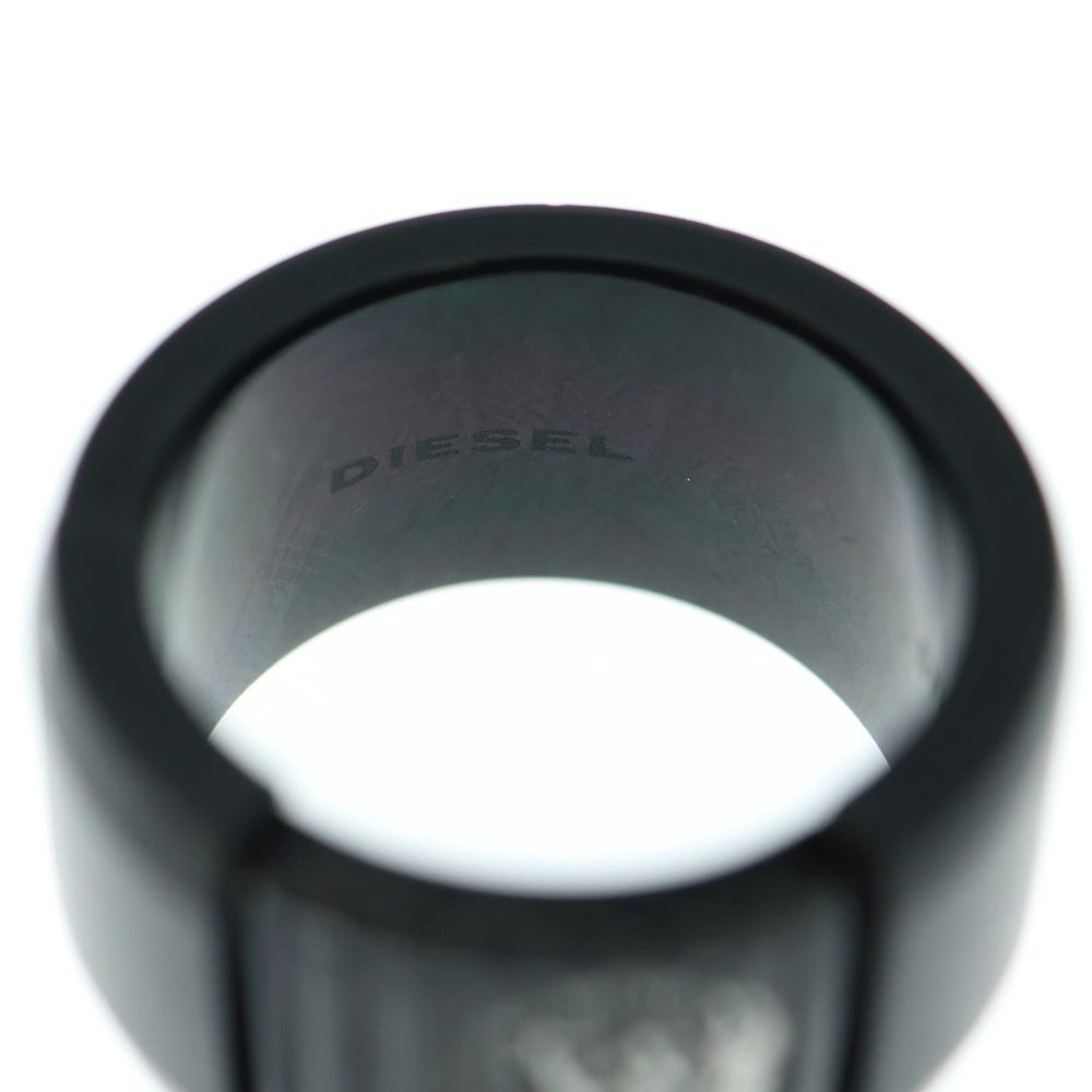 DIESEL(ディーゼル) スライドロゴ リング ブラック