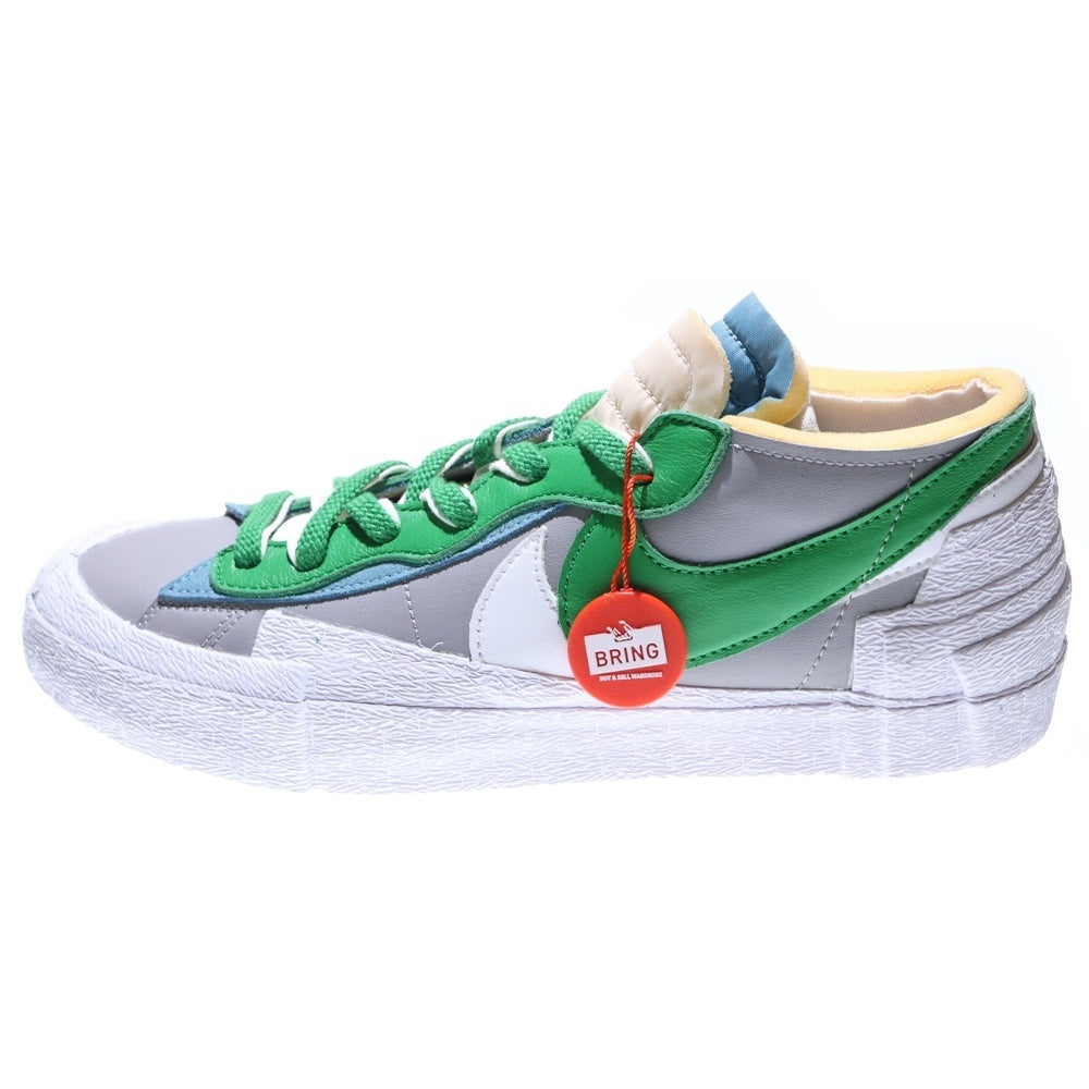 NIKE(ナイキ) ×SACAI BLAZER LOW CLASSIC GREEN サカイ ブレーザー ロー クラシックグリーン ローカットスニーカー DD1877-001 ホワイト/グリーン US10.5/28.5cm