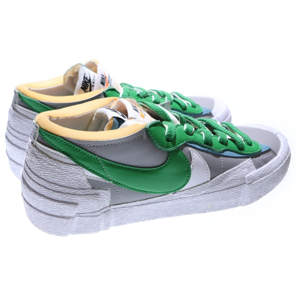 NIKE(ナイキ) ×SACAI BLAZER LOW CLASSIC GREEN サカイ ブレーザー ロー クラシックグリーン ローカットスニーカー DD1877-001 ホワイト/グリーン US10.5/28.5cm