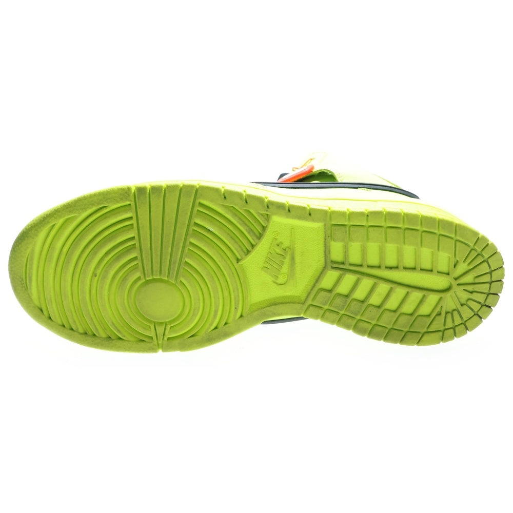 NIKE(ナイキ) ×AMBUSH DUNK HIGH FLASH LIME アンブッシュ ダンク フラッシュライム ハイカットスニーカー ネオングリーン US10.5/28.5cm CU7544-300