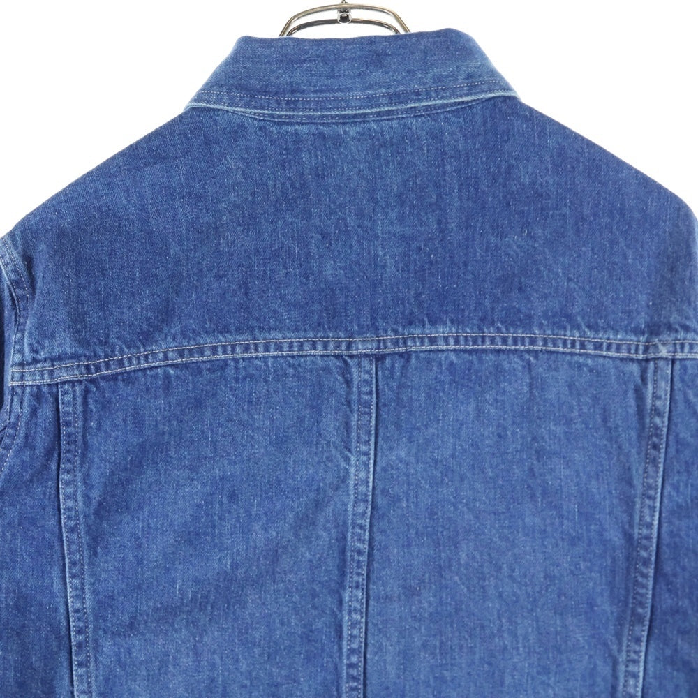 AURALEE(オーラリー) 23SS SELVEDGE LIGHT DENIM BLOUSON セルビッジ ライトデニム トラッカージャケット ブルゾン インディゴ A22AB03SD