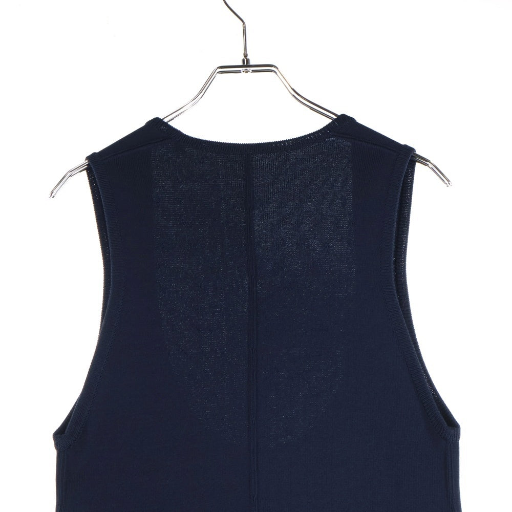 BIOTOP(ビオトープ) BIOTOP ノースリーブ ワンピース ネイビー