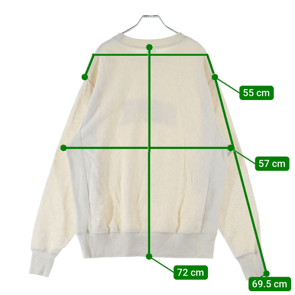 SOPHNET.(ソフネット) ×Champion Reverse Weave Crew リバースウィーブ クルーネック スウェット トレーナー アイボリー C8-Z009