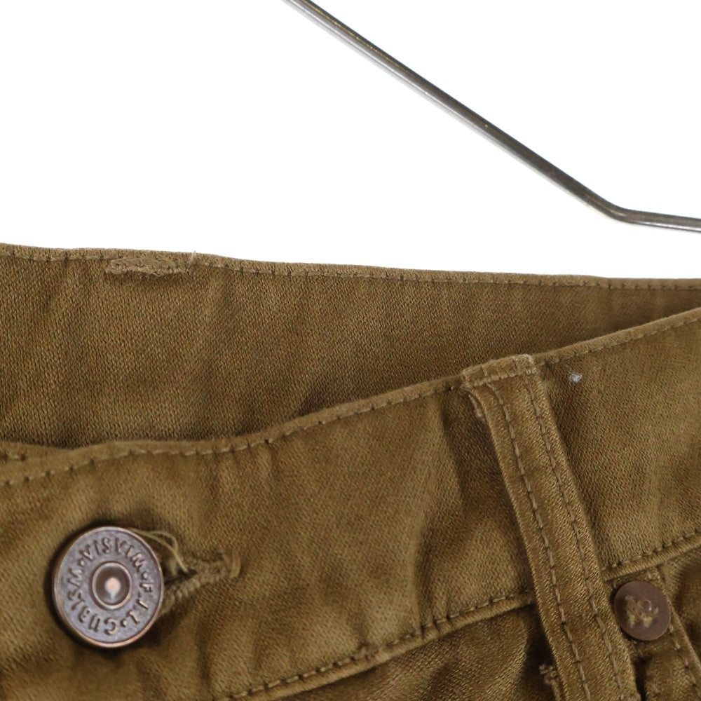 VISVIM(ヴィスヴィム) FLUXUS 10 MOLESKIN CHINO PANTS モールスキン チノパンツ ブラウン 0124205008001