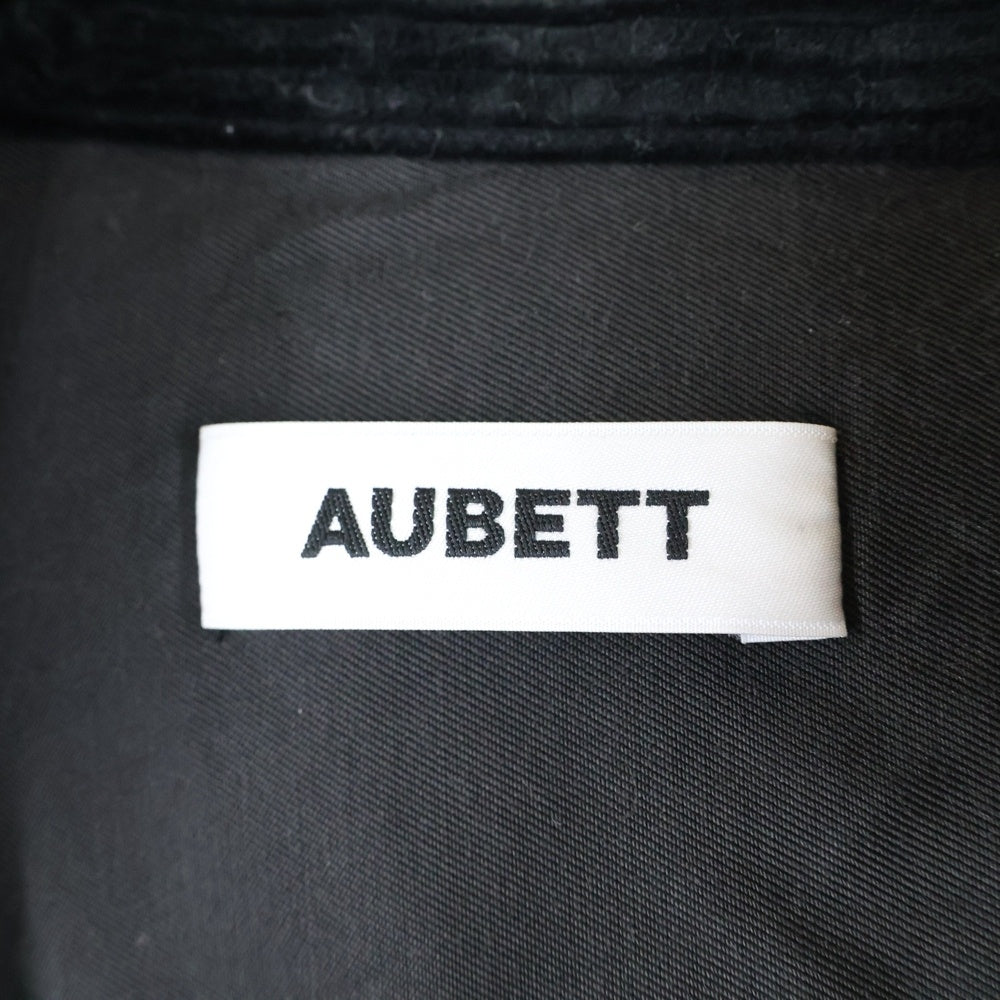 AUBETT(オーベット) ランダムコーデュロイカバーオール ジャケット ブラック 21-02-011