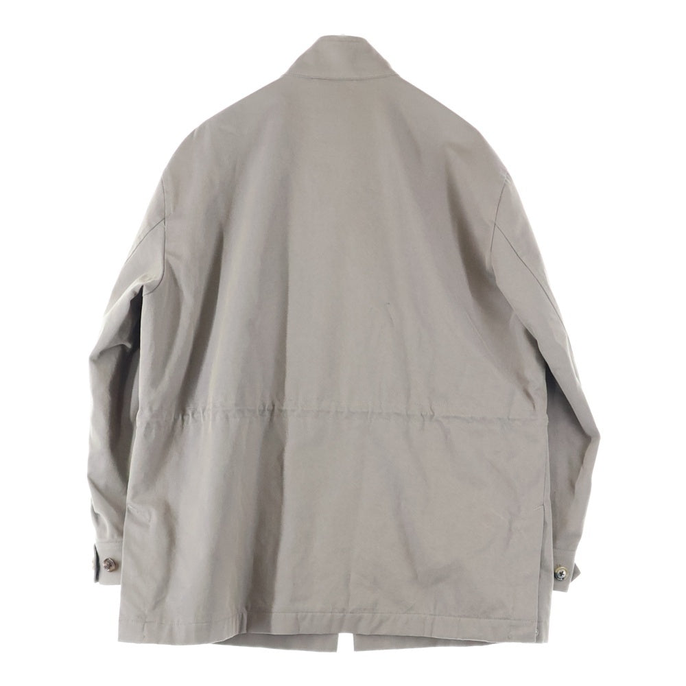 ULTERIOR(アルテリア) 21AW CHAMBRAY GABADINE WALKER JACKET シャンブレーギャバジンウォーカー カバーオールジャケット ULBS12-EC01M ベージュ
