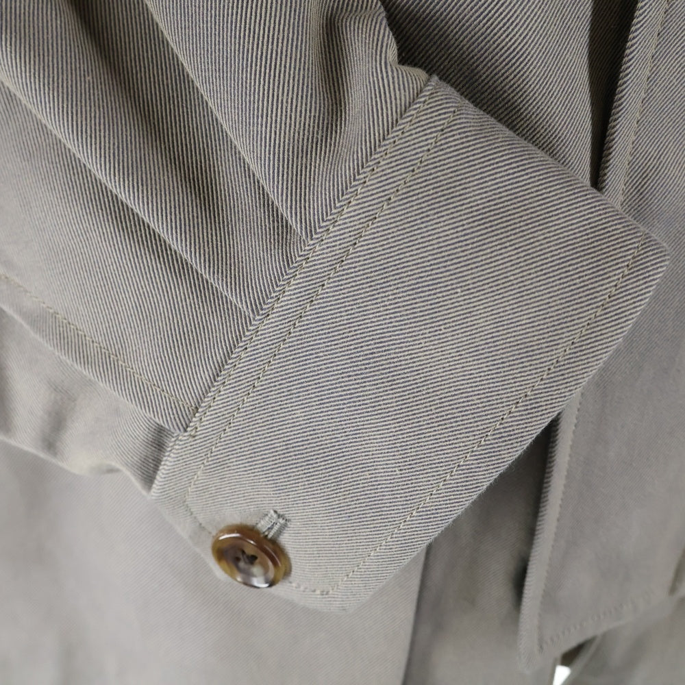 ULTERIOR(アルテリア) 21AW CHAMBRAY GABADINE WALKER JACKET シャンブレーギャバジンウォーカー カバーオールジャケット ULBS12-EC01M ベージュ