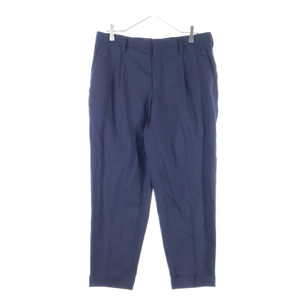 kolor(カラー) スラックスパンツ ネイビー 19SCM-P20112