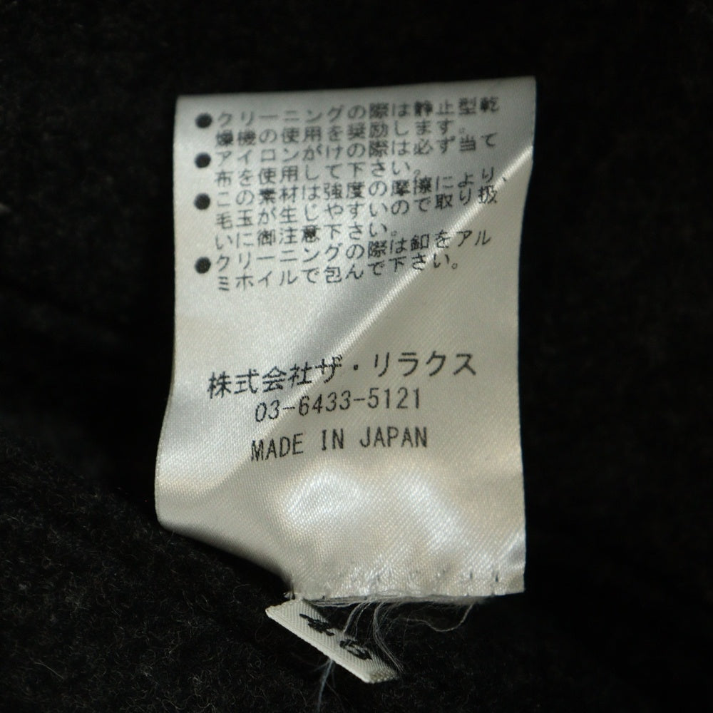 The CLASIK(ザクラシック) 20AW 1 PLEATS TROUSER - BROWN CHARCOAL ワンプリーツ テーパードスラックスパンツ グレー 20AW-CKTR-001