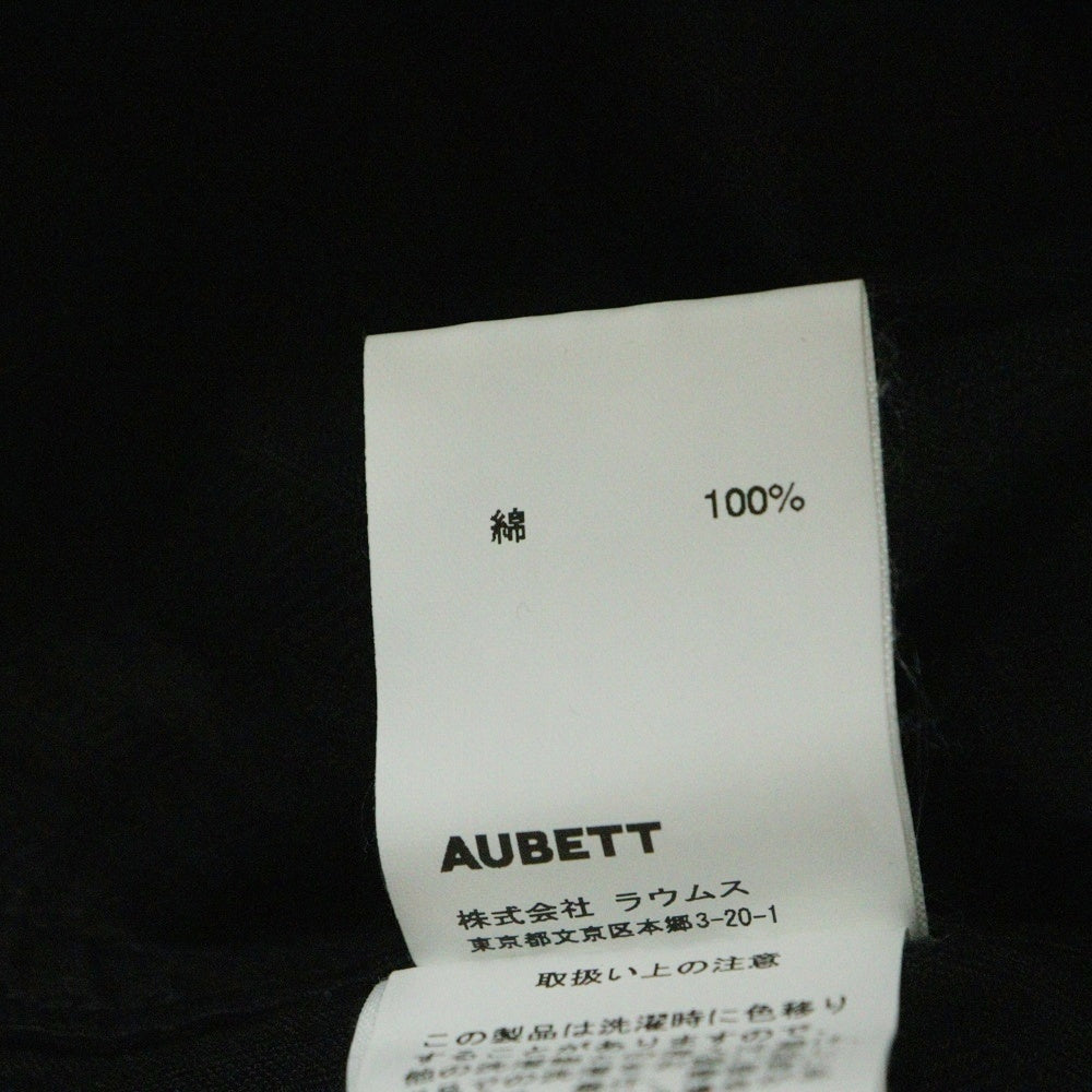 AUBETT(オーベット) AUBETT オーベット ランダムコーデュロイ パンツ ブラック 21-01-001