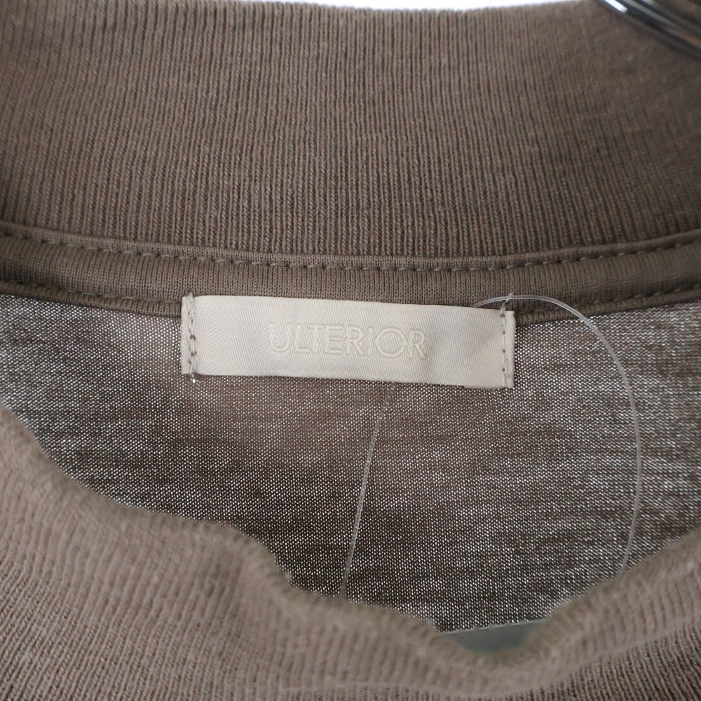 ULTERIOR(アルテリア) SUVIN COTTON MOCK NECK TEEロングスリーブTシャツ ULCS42-EC65U