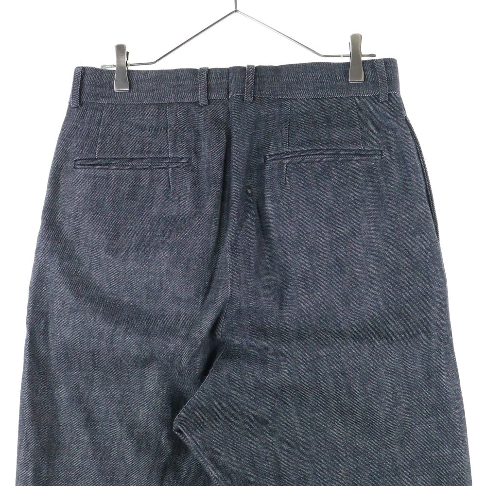 NEAT(ニート) 2タック デニムトラウザーズパンツ ブラック