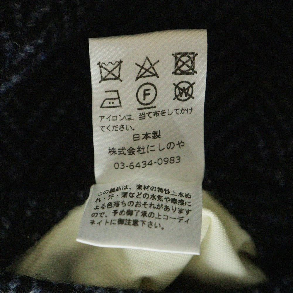 NEAT(ニート) へリンボーン柄 オーバーオール オールインワン サロペット ネイビー