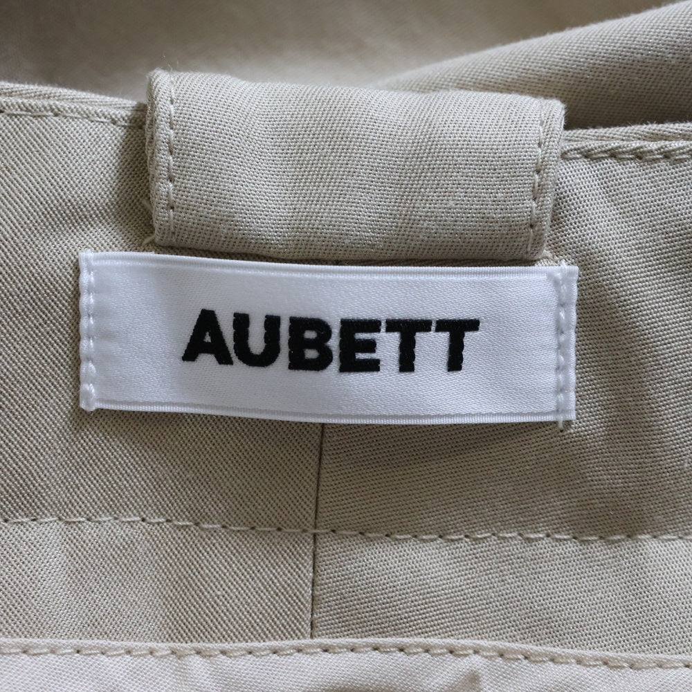 NO BRAND(ノーブランド) AUBETT オーベット ストレートパンツ ベージュ 21-01-001