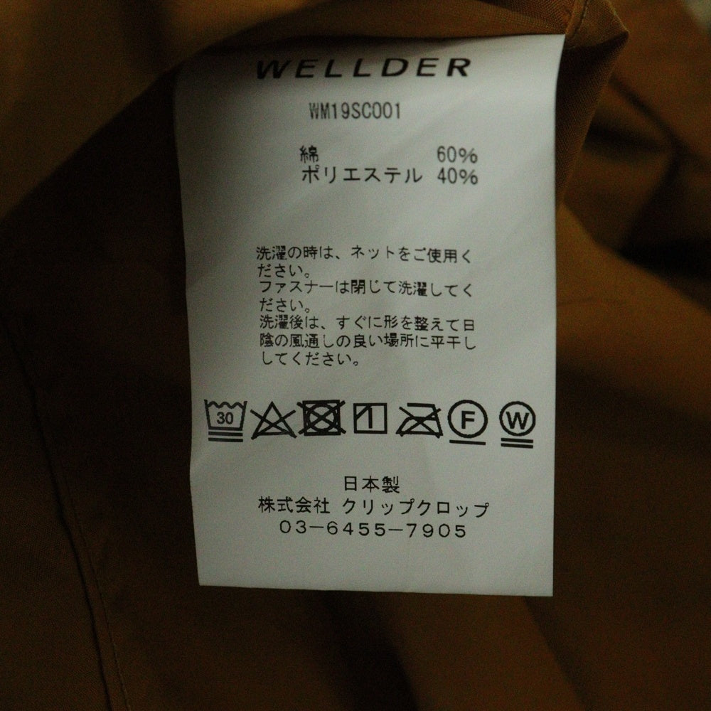 WELLDER(ウェルダー) 19SS ライトウェイト・トレンチコート WM19SC001 オーダー