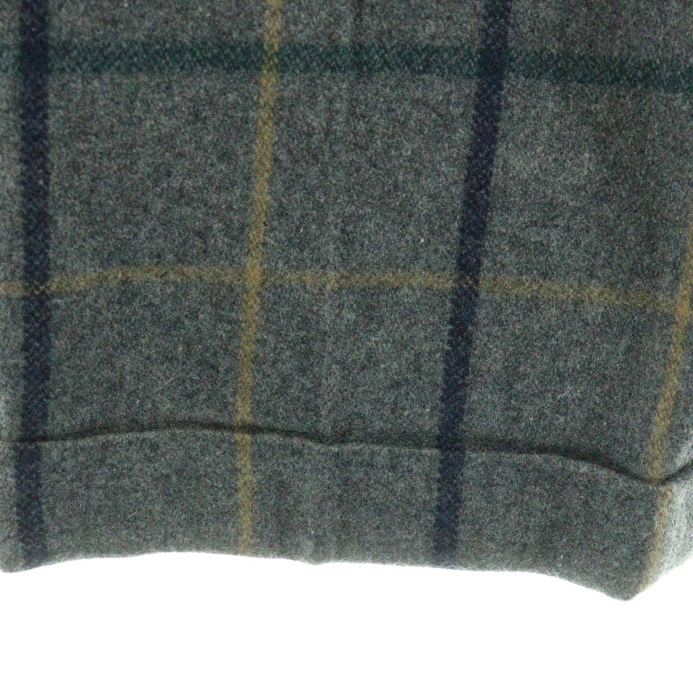 NEAT(ニート) ウールチェックパンツ グレー