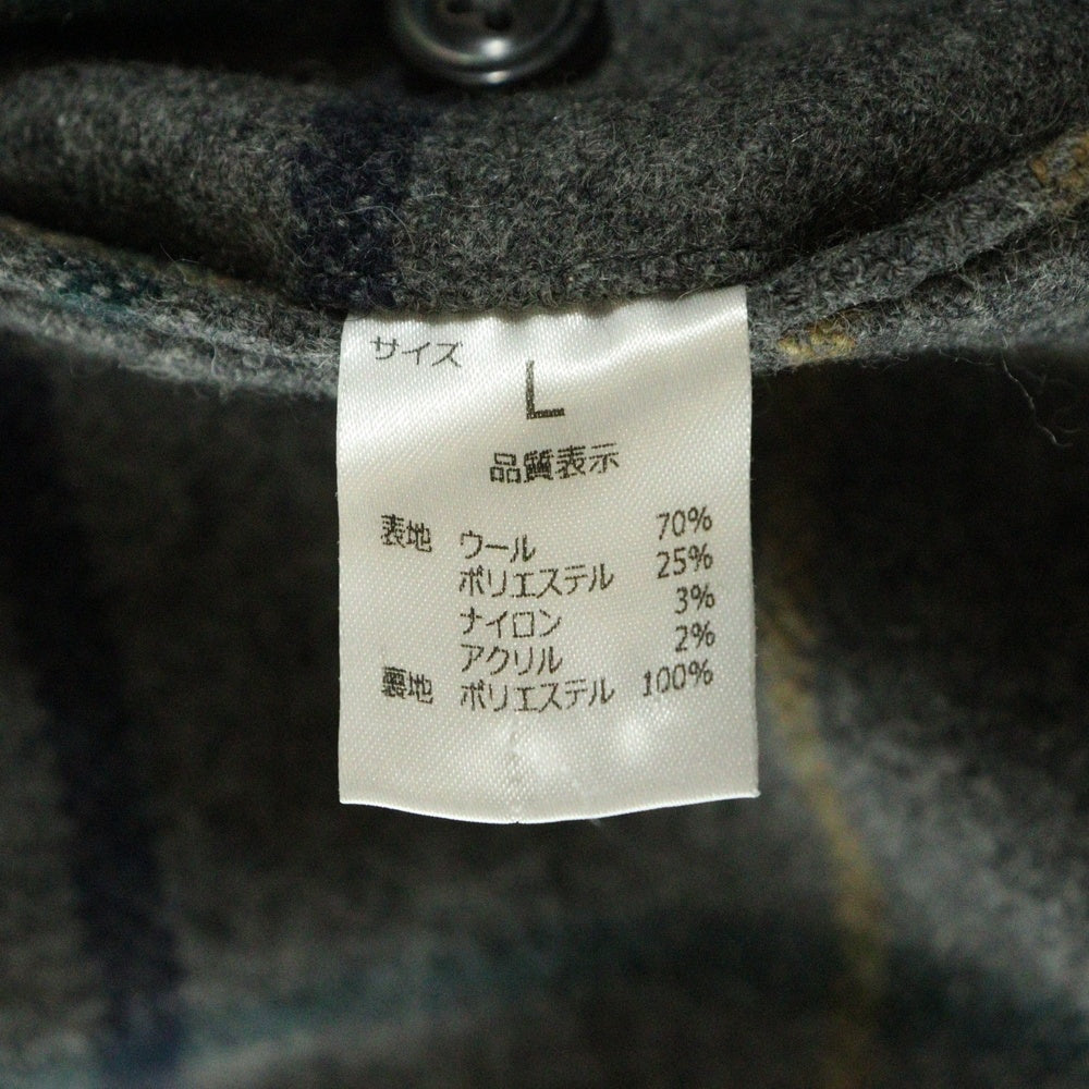 NEAT(ニート) ウールチェックパンツ グレー