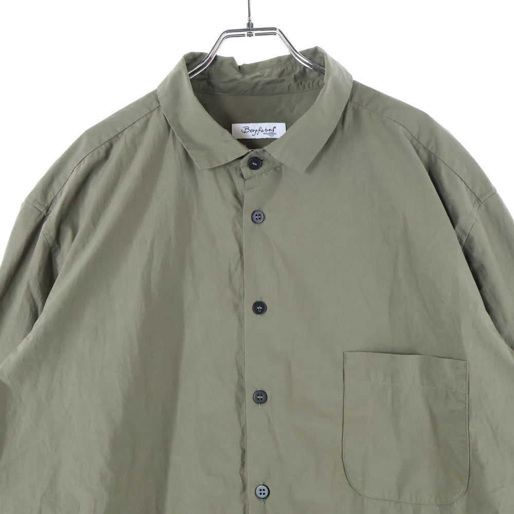Bergfabel(バーグファベル) Bergfabel バーグファベル ロングスリーブシャツ カーキ BFMSH40