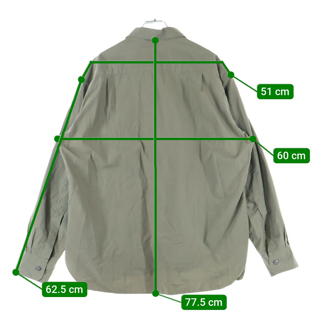 Bergfabel(バーグファベル) Bergfabel バーグファベル ロングスリーブシャツ カーキ BFMSH40