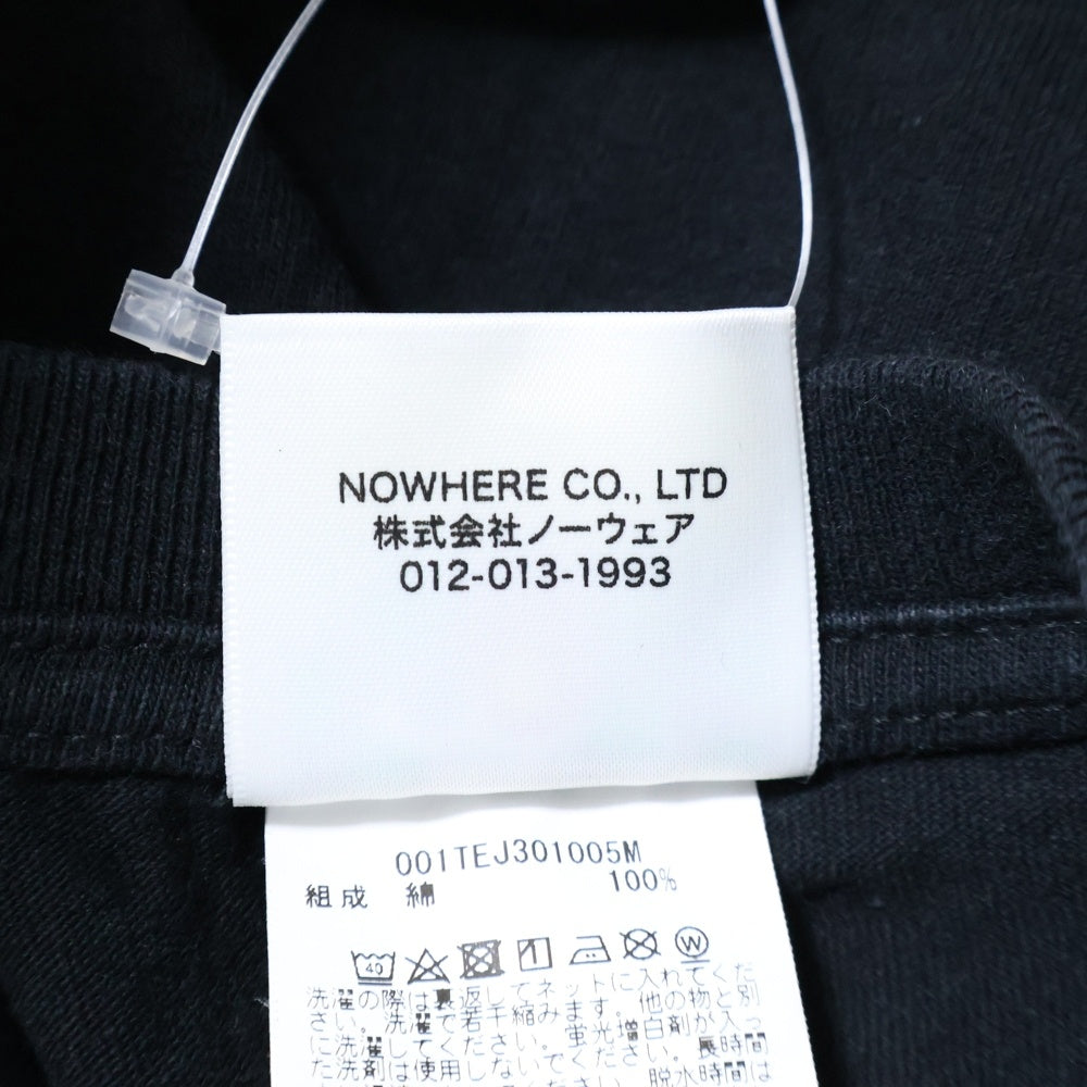 A BATHING APE(アベイシングエイプ) APE カモ柄 フロントプリント クルーネック 半袖Tシャツ ブラック