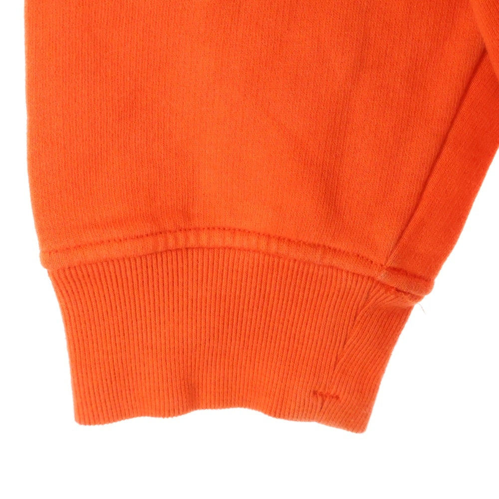 STONE ISLAND(ストーンアイランド) アームロゴパッチ スウェットトレーナー オレンジ 791562420