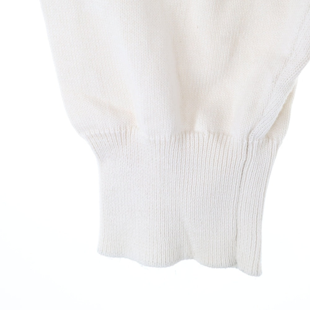 STONE ISLAND(ストーンアイランド) 22SS SOFT COTTON CREW ソフトコットン クルーネックニットセーター 7615540B2 ホワイト