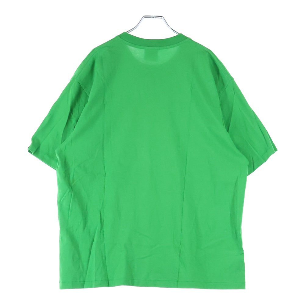 A BATHING APE(アベイシングエイプ) ロゴワッペン クルーネック半袖Tシャツ 001TEK201317M グリーン