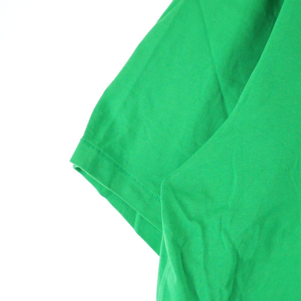 A BATHING APE(アベイシングエイプ) ロゴワッペン クルーネック半袖Tシャツ 001TEK201317M グリーン