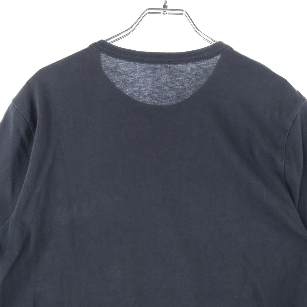 MONCLER(モンクレール) MAGLIA T-SHIRT ロゴプリント クルーネック半袖Tシャツ ブラック