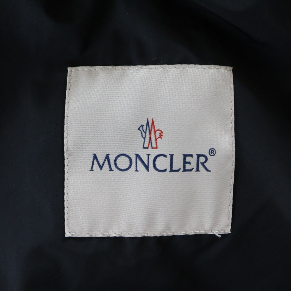 MONCLER(モンクレール) Remoray ウィンド アームロゴパッチ ジップアップ ナイロンジャケット ブラック I10931A00119 54A91