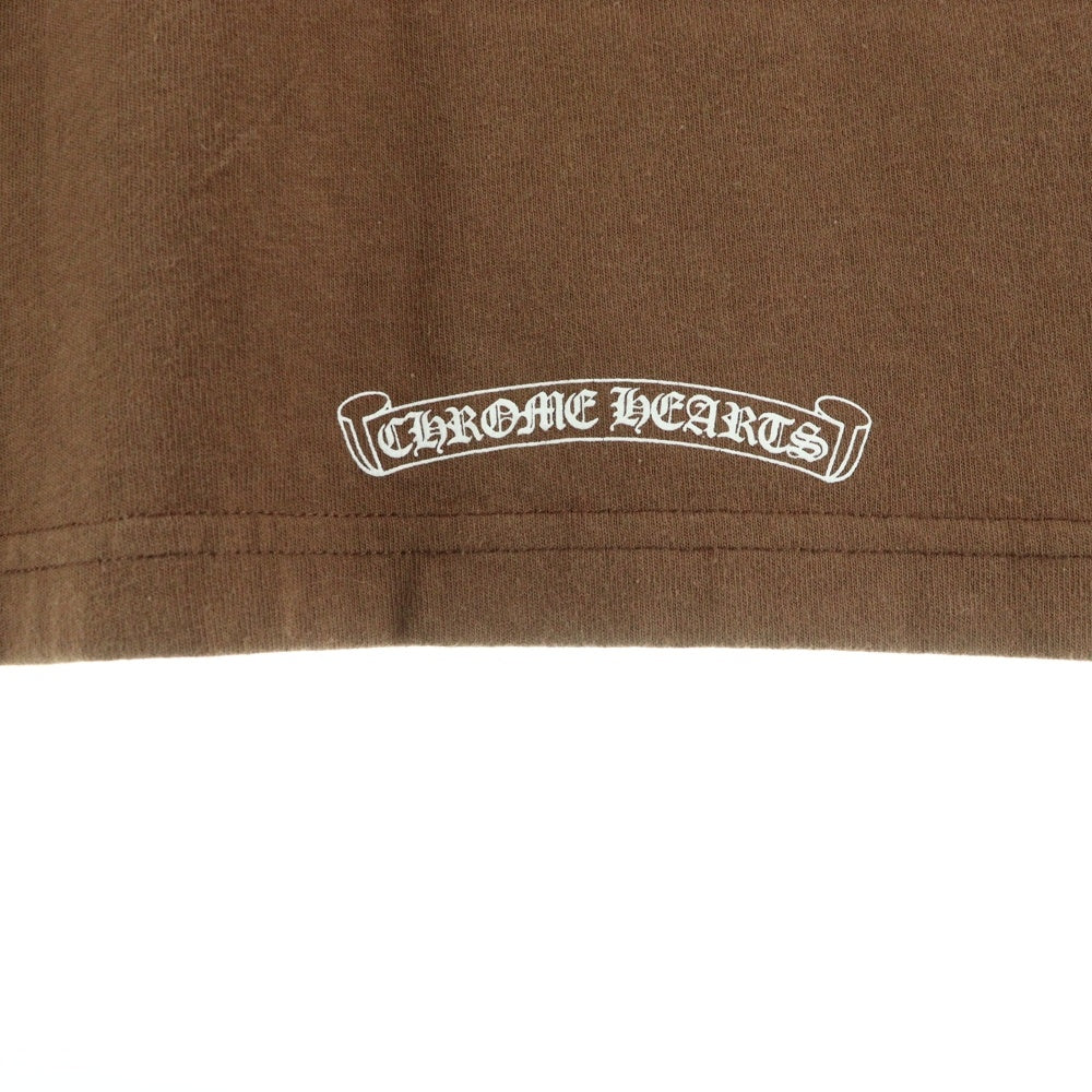 CHROME HEARTS(クロムハーツ) ×MATTY BOY PPO STRUCTURE TEE ×マッティボーイ バックプリント半袖Tシャツ ブラウン